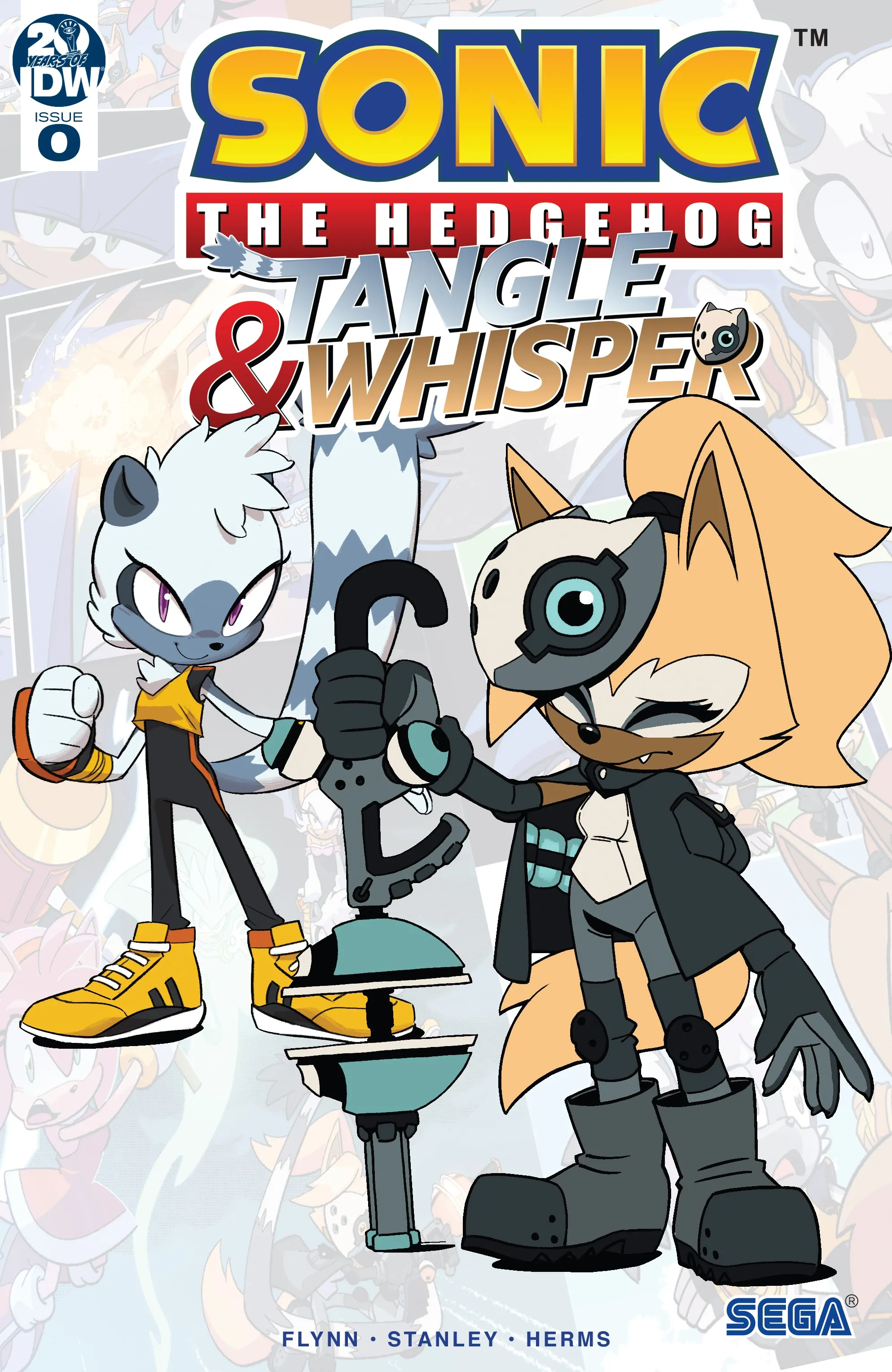 Sonic the Hedgehog: Tangle & Whisper #0 - ITA cover