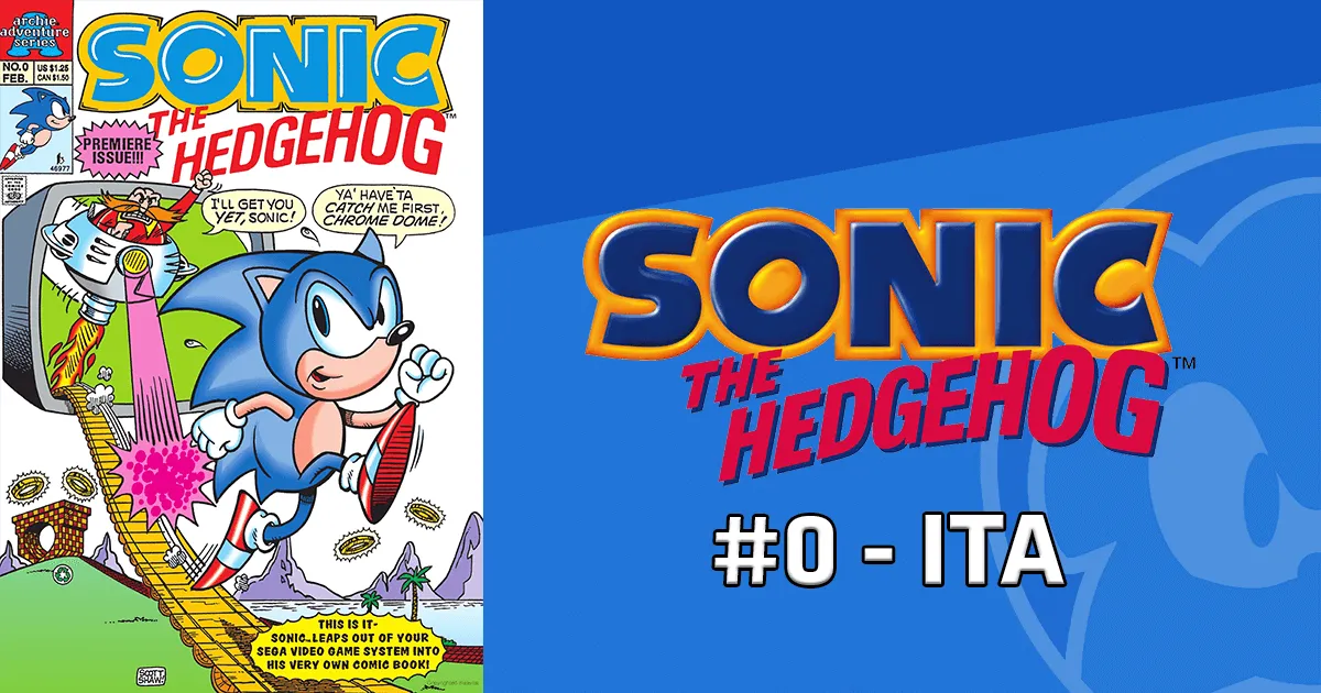 Sonic Ltd. Miniseries (ARCHIE) #0 - ITA
