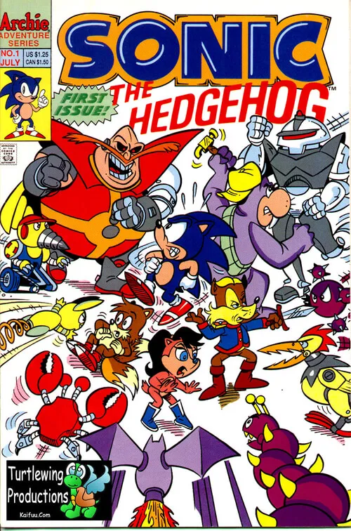 Sonic the Hedgehog (ARCHIE) #001 - ITA cover