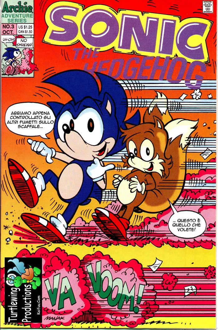 Sonic the Hedgehog (ARCHIE) #003 - ITA cover