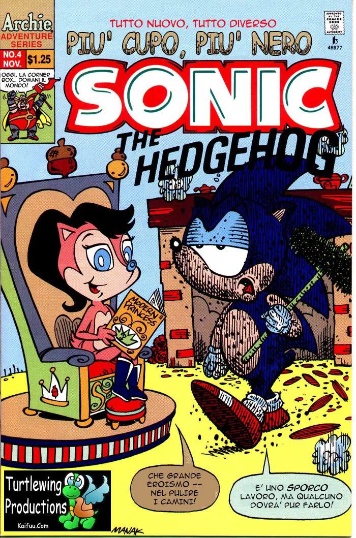 Sonic the Hedgehog (ARCHIE) #004 - ITA cover
