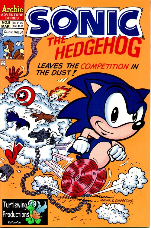 Sonic the Hedgehog (ARCHIE) #008 - ITA cover