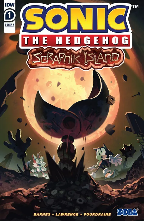 Sonic the Hedgehog: Scrapnik Island (IDW) #1 - ITA cover