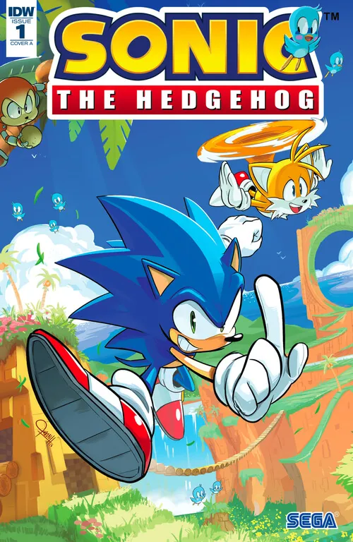 Sonic the Hedgehog (IDW) #01 - ITA cover