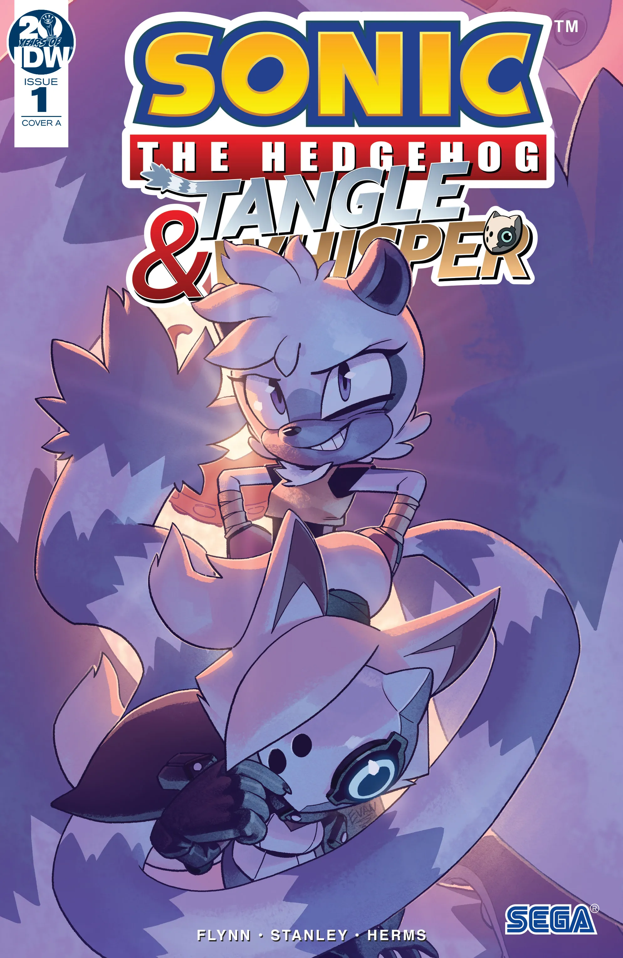 Sonic the Hedgehog: Tangle & Whisper #1 - ITA cover