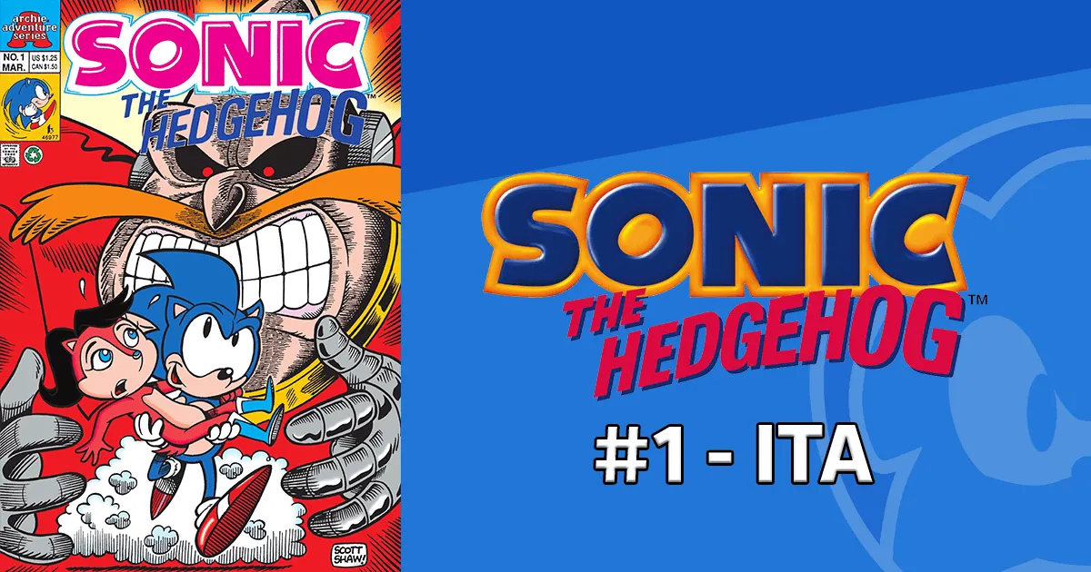 Sonic Ltd. Miniseries (ARCHIE) #1 - ITA
