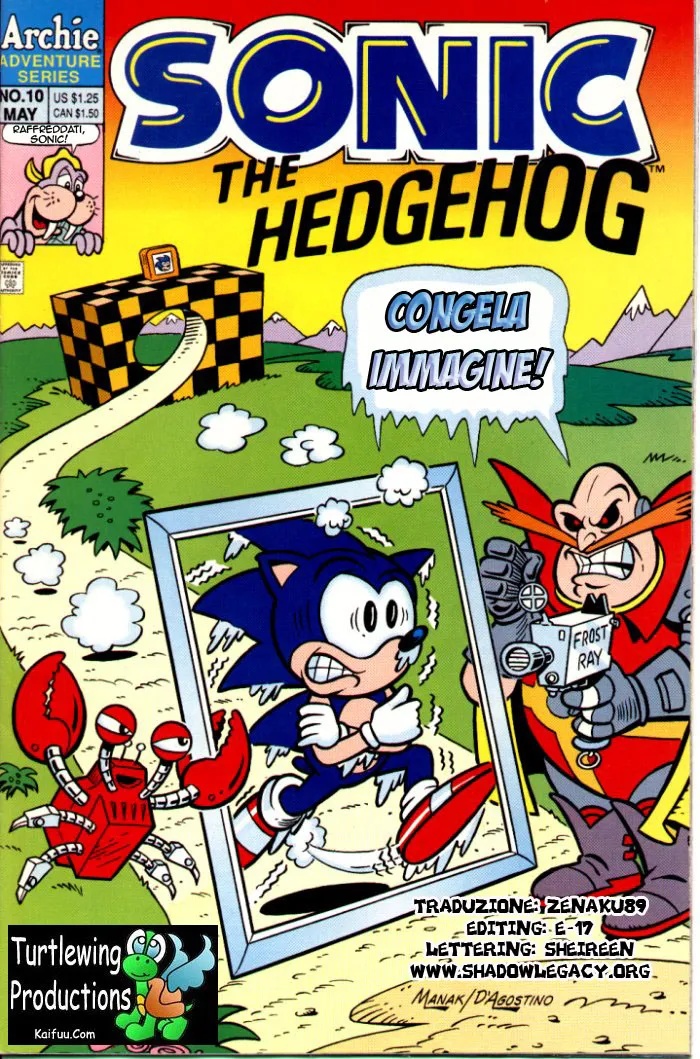 Sonic the Hedgehog (ARCHIE) #010 - ITA cover