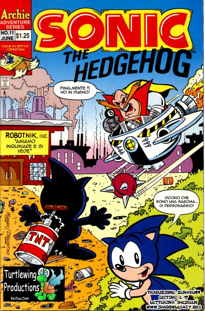 Sonic the Hedgehog (ARCHIE) #011 - ITA cover