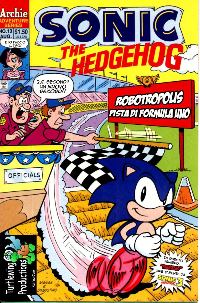 Sonic the Hedgehog (ARCHIE) #013 - ITA cover