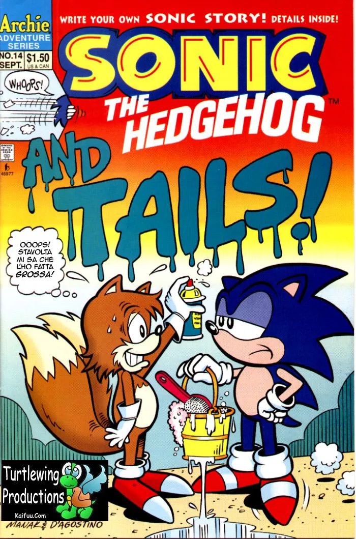 Sonic the Hedgehog (ARCHIE) #014 - ITA cover