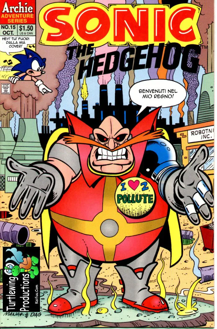 Sonic the Hedgehog (ARCHIE) #015 - ITA cover