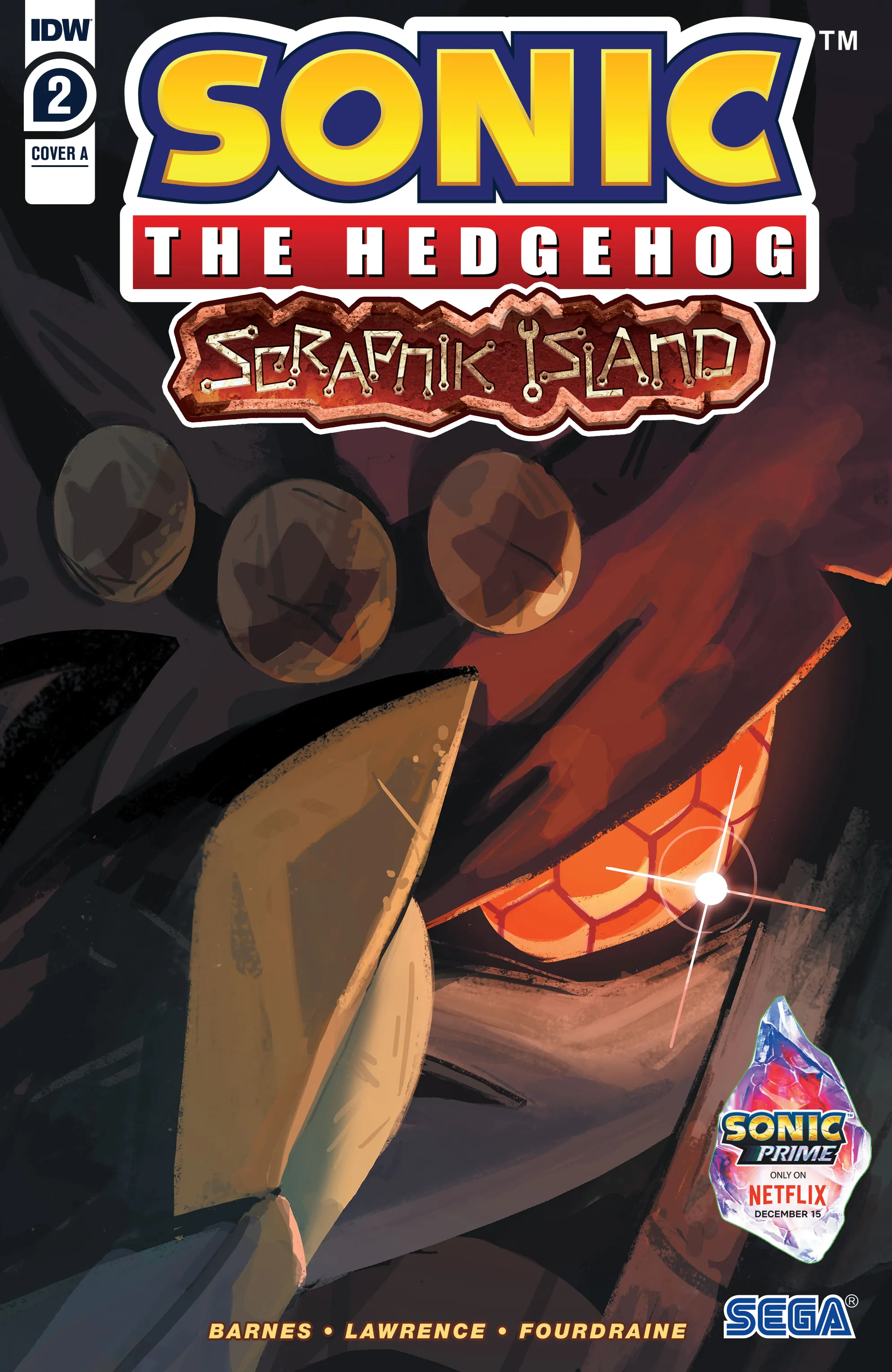 Sonic the Hedgehog: Scrapnik Island (IDW) #2 - ITA cover