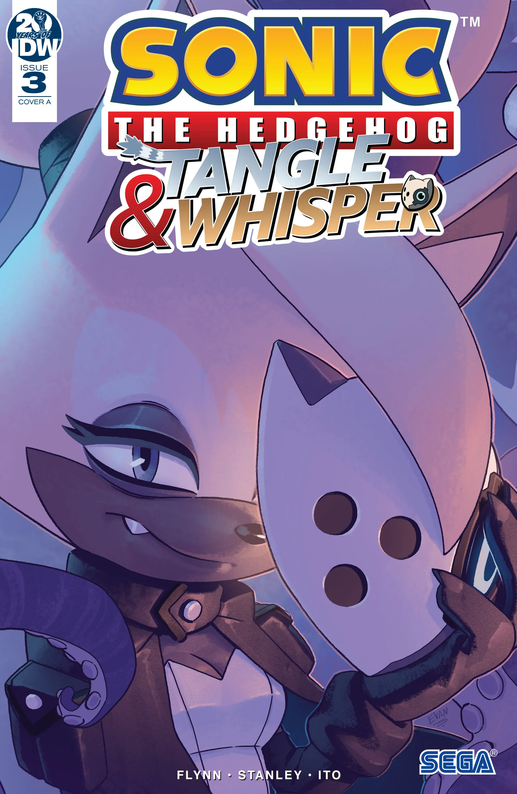 Sonic the Hedgehog: Tangle & Whisper #3 - ITA cover