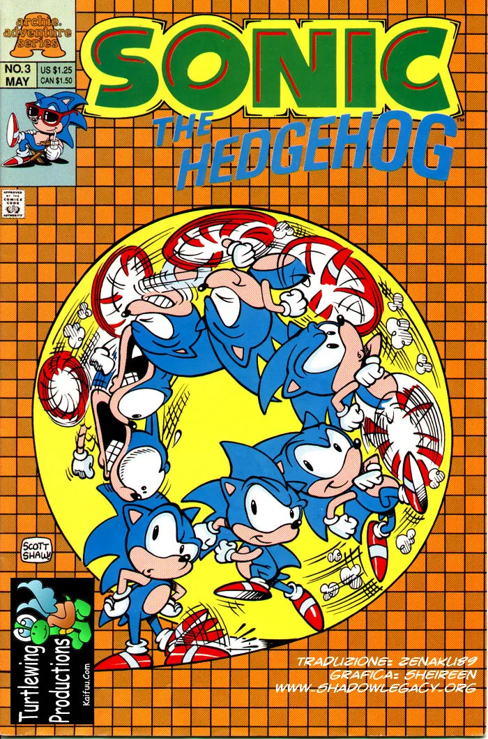 Sonic Ltd. Miniseries (ARCHIE) #3 - ITA cover