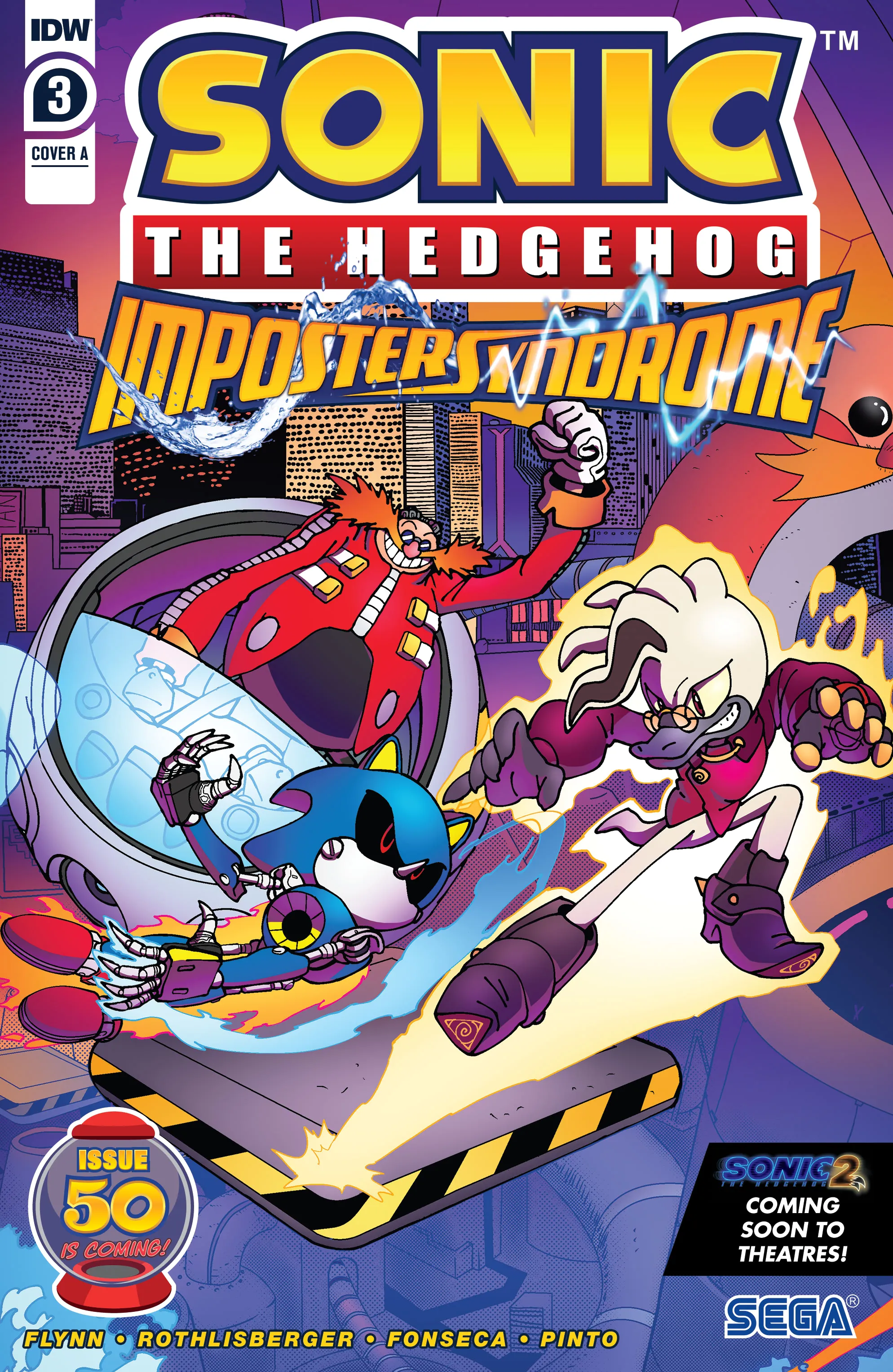Sonic the Hedgehog - Imposter Syndrome #3 - ITA cover
