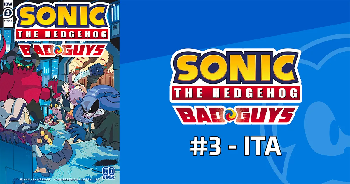 Sonic the Hedgehog: Bad Guys (IDW) #3 - ITA