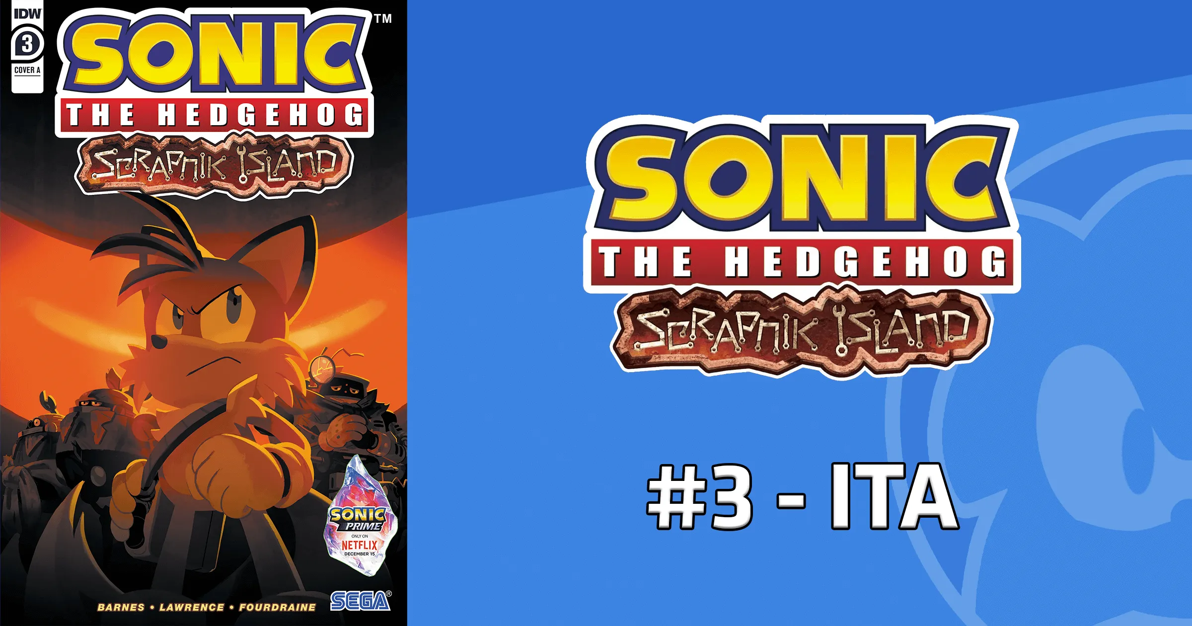 Sonic the Hedgehog: Scrapnik Island (IDW) #3 - ITA