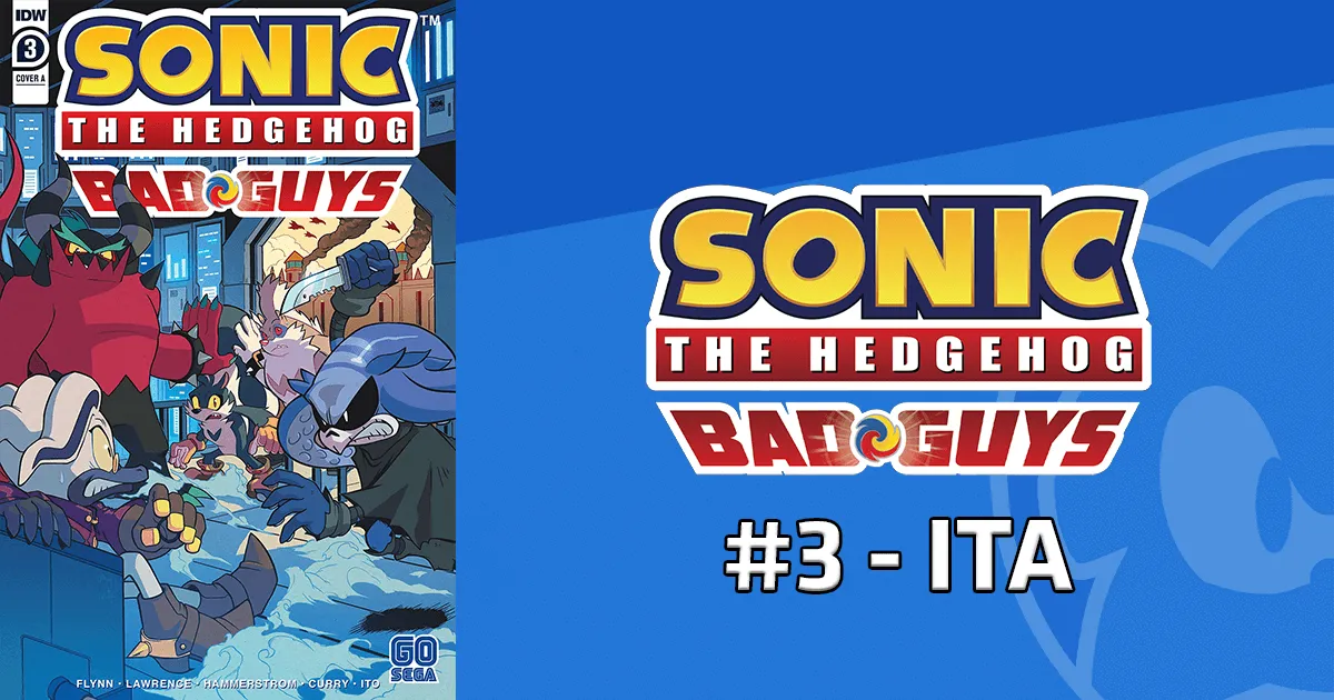 Sonic the Hedgehog: Bad Guys (IDW) #3 - ITA