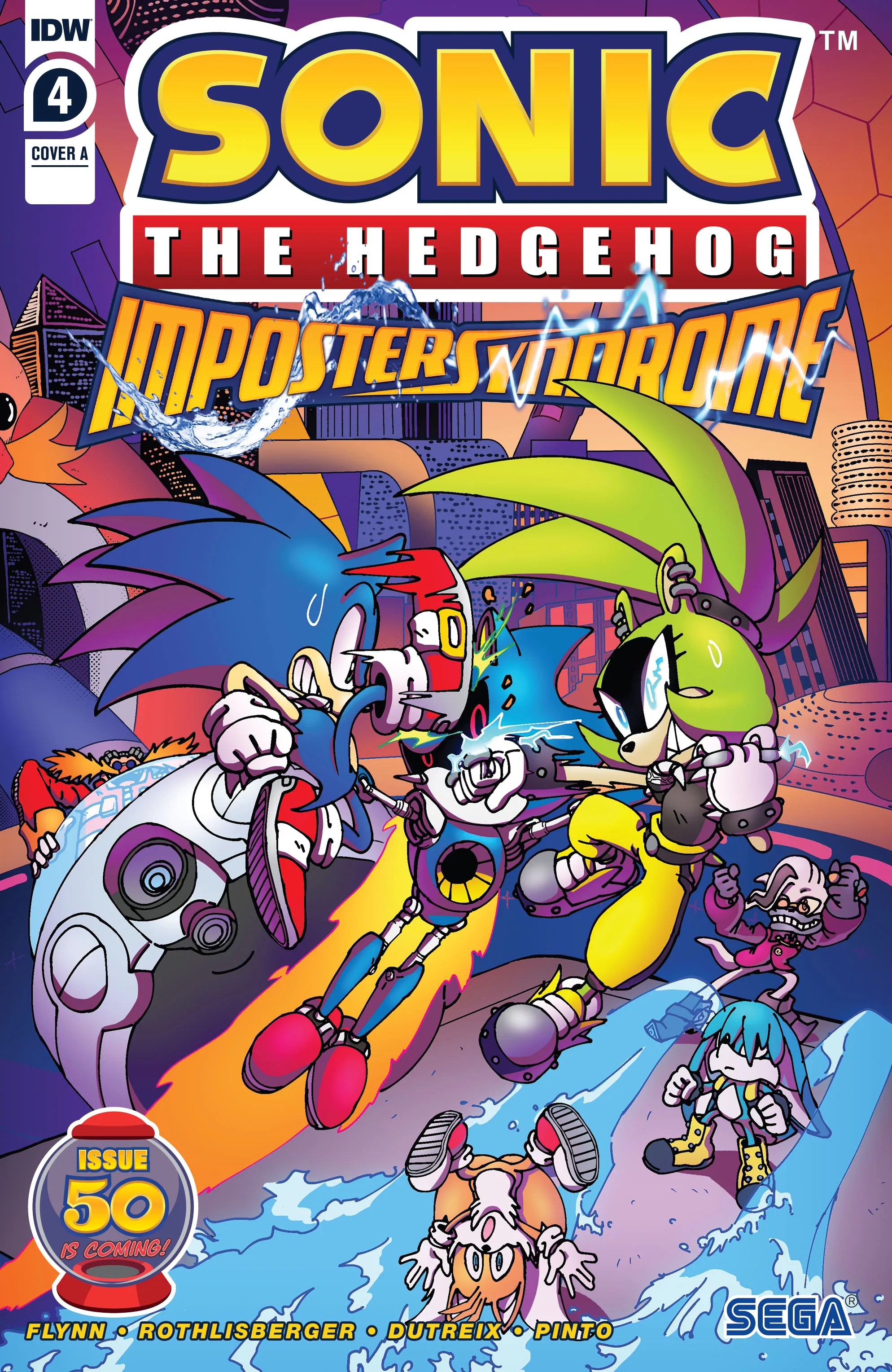 Sonic the Hedgehog - Imposter Syndrome #4 - ITA cover
