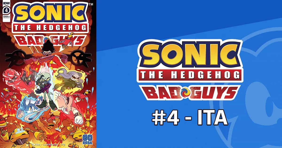 Sonic the Hedgehog: Bad Guys (IDW) #4 - ITA