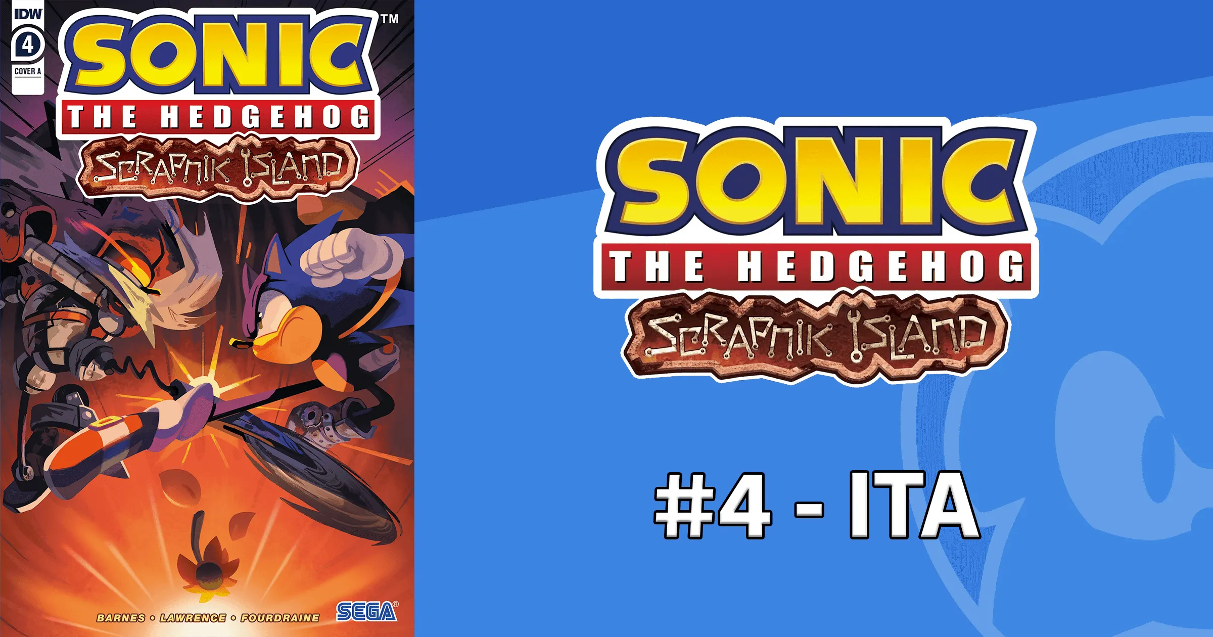 Sonic the Hedgehog: Scrapnik Island (IDW) #4 - ITA