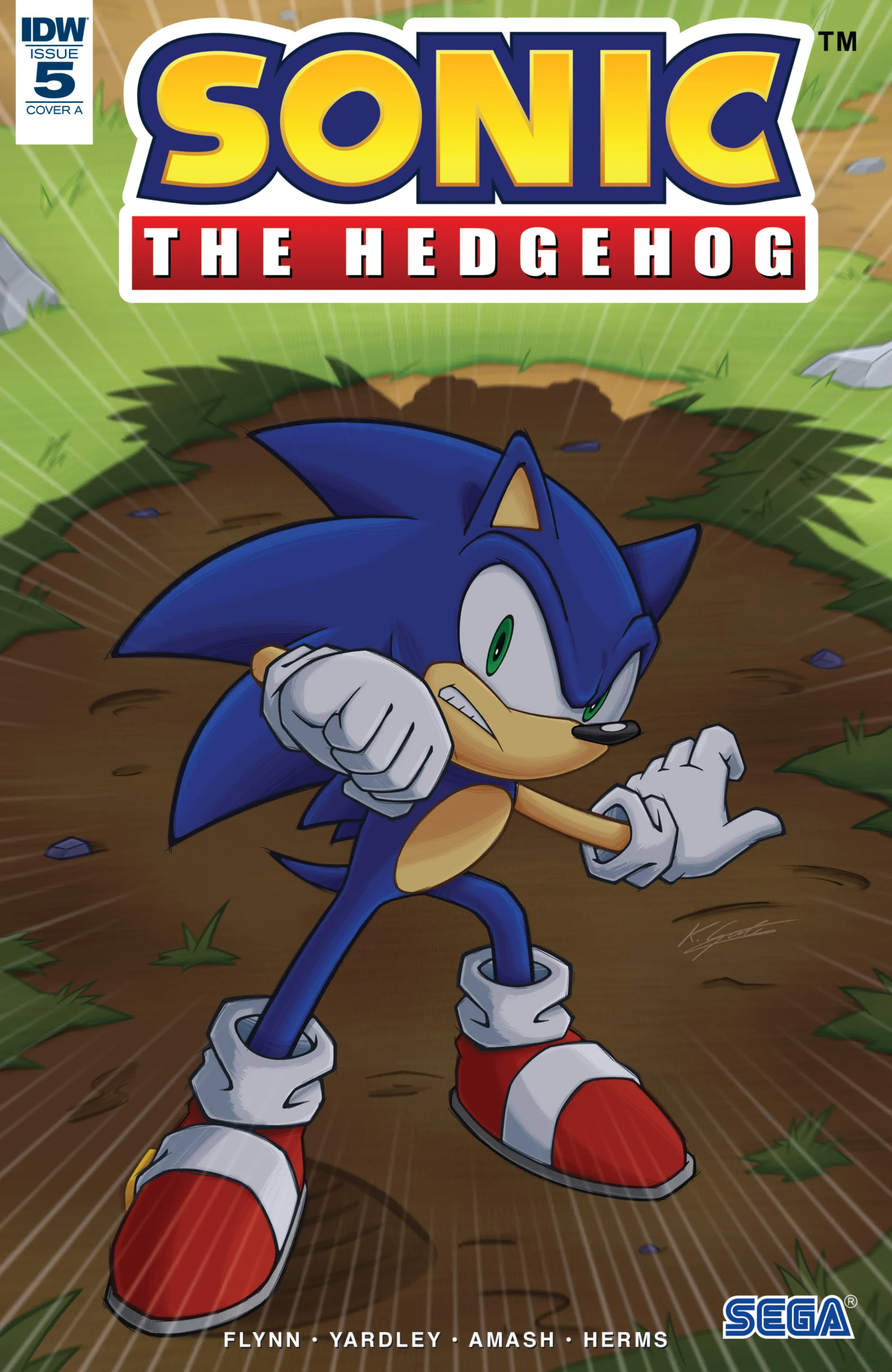 Sonic the Hedgehog (IDW) #05 - ITA cover