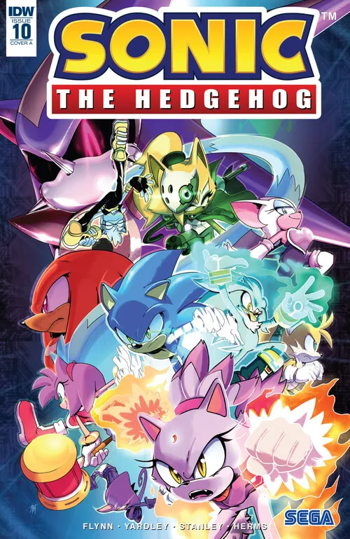 Sonic the Hedgehog (IDW) #10 - ITA cover