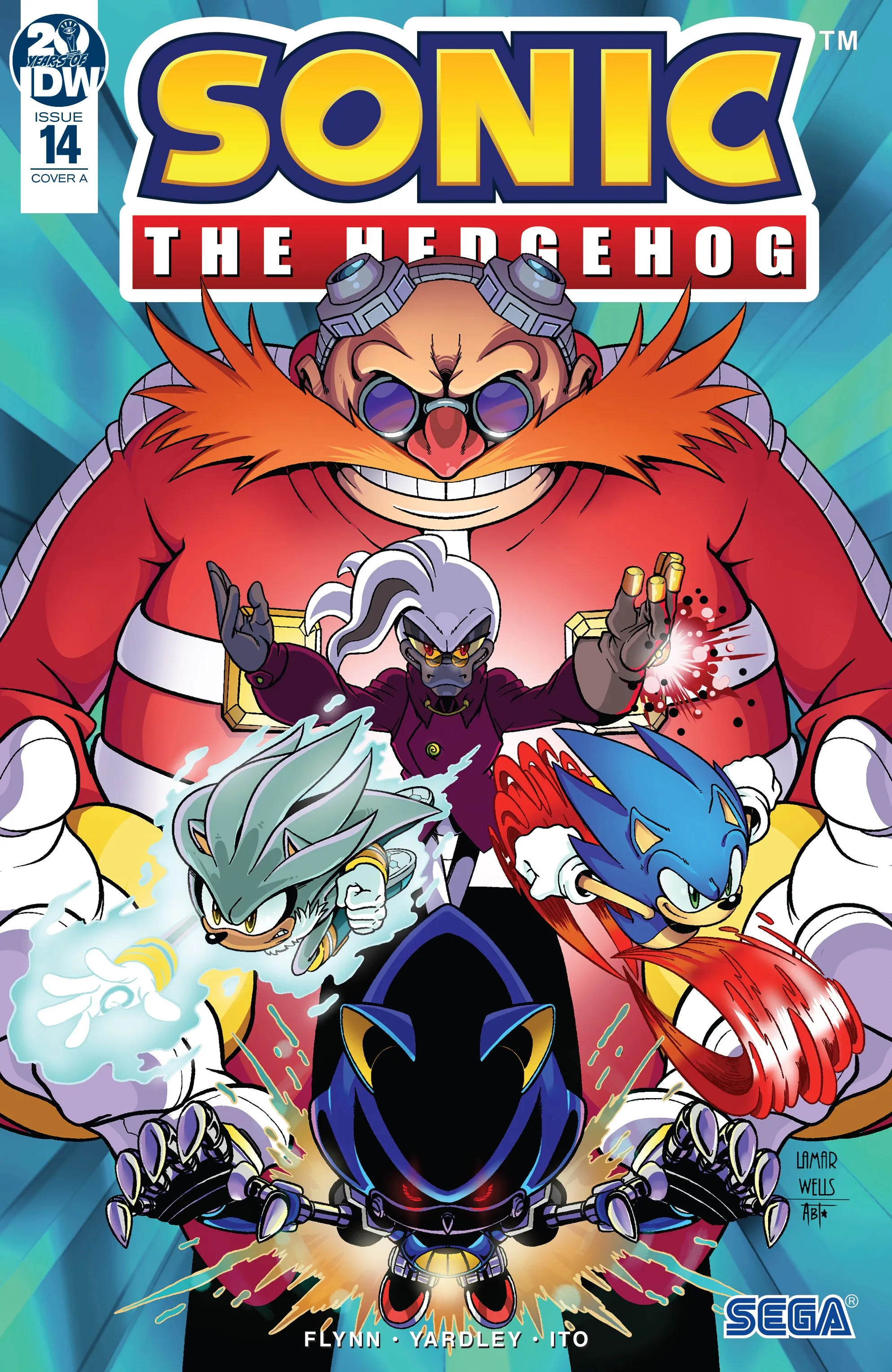 Sonic the Hedgehog (IDW) #14 - ITA cover
