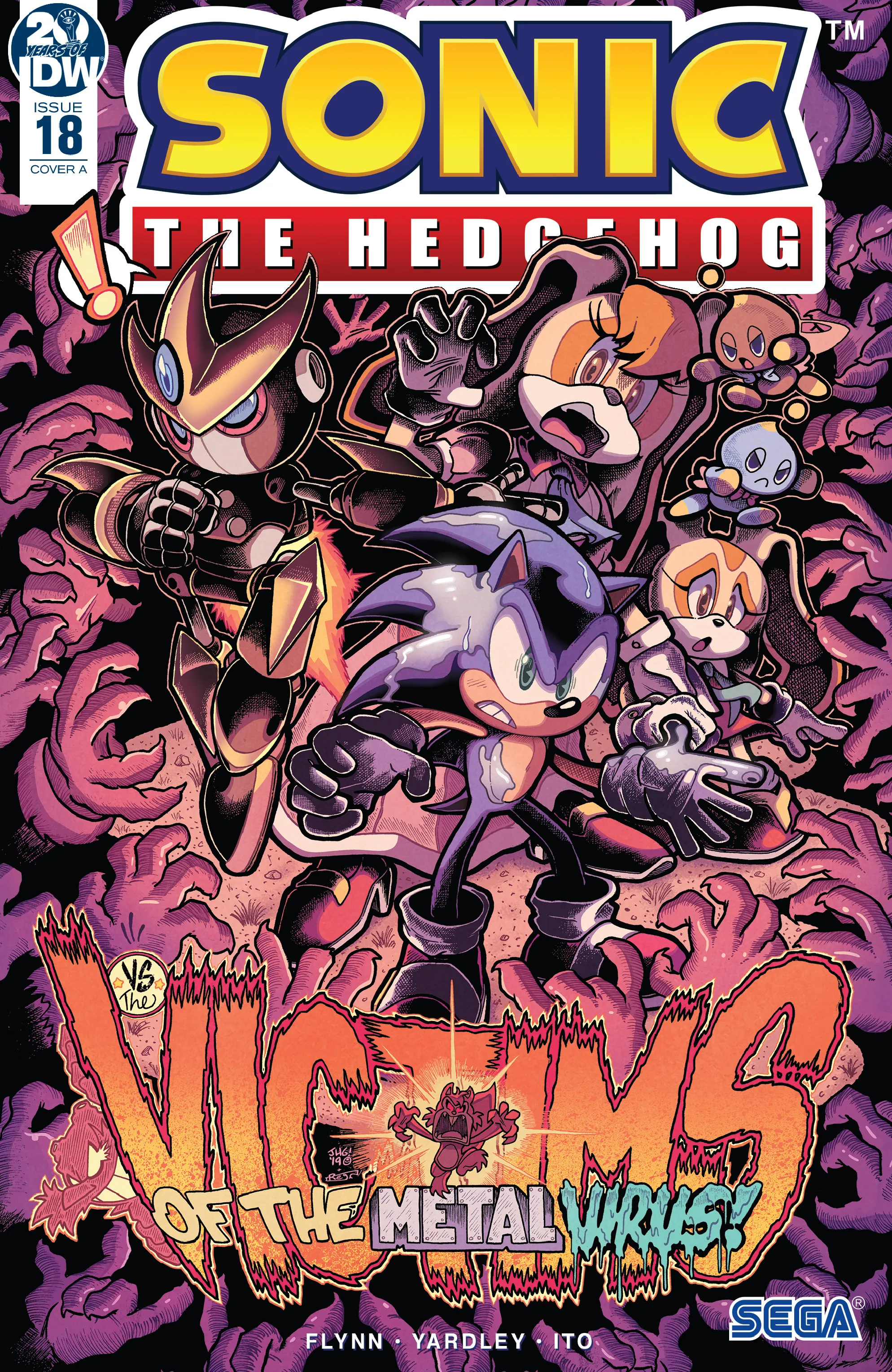 Sonic the Hedgehog (IDW) #18 - ITA cover