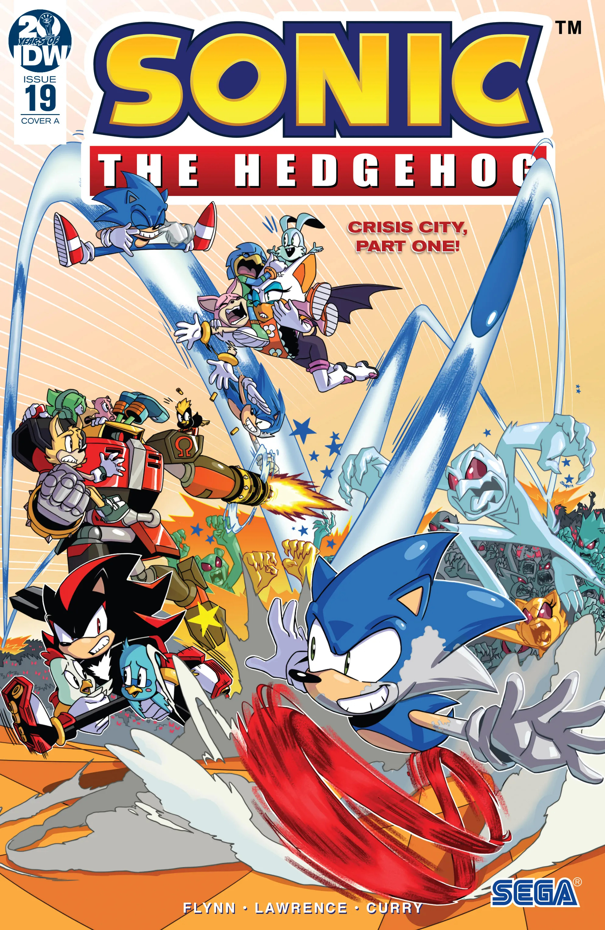 Sonic the Hedgehog (IDW) #19 - ITA cover