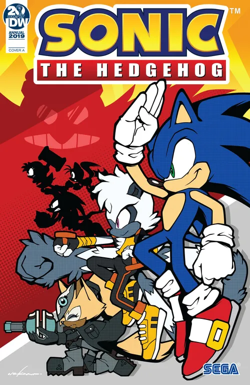 Sonic the Hedgehog (IDW) Annual 2019 - ITA cover