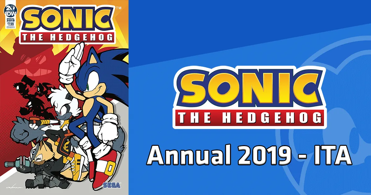 Sonic the Hedgehog (IDW) Annual 2019 - ITA