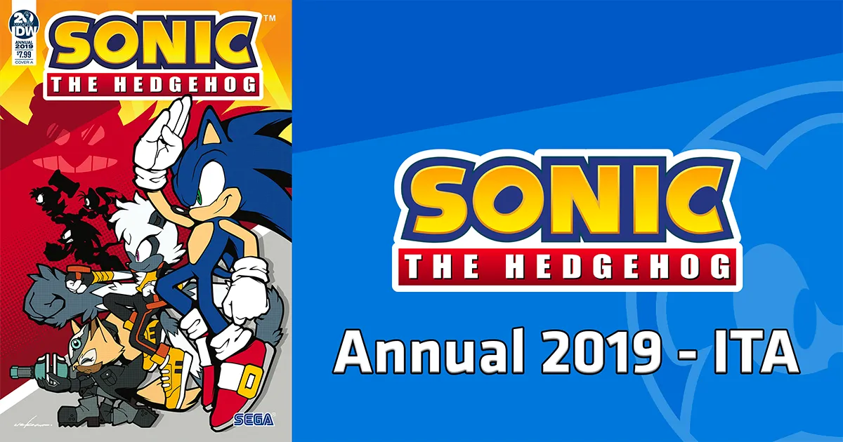 Sonic the Hedgehog (IDW) Annual 2019 - ITA
