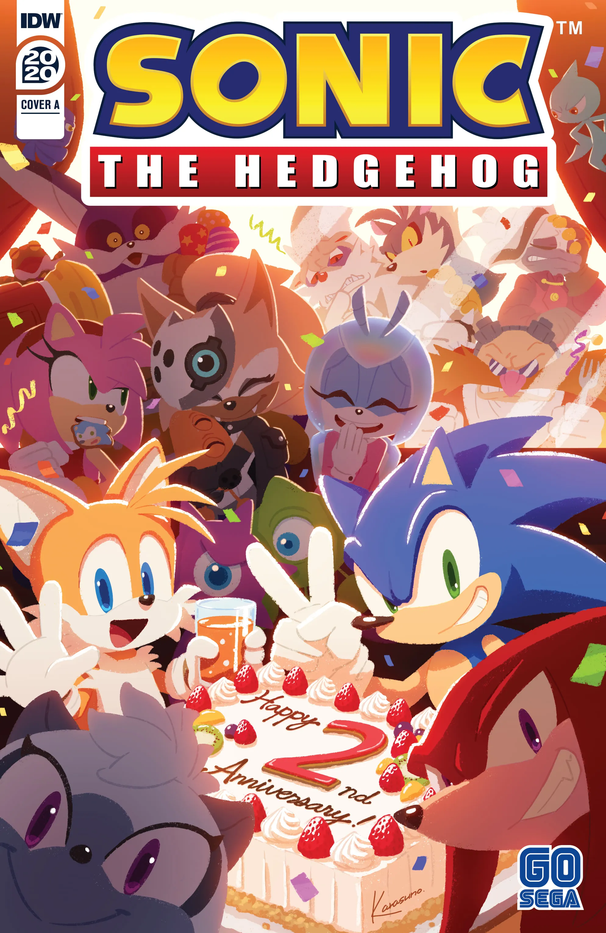 Sonic the Hedgehog (IDW) Annual 2020 - ITA cover