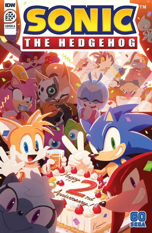 Sonic the Hedgehog (IDW) Annual 2020 - ITA cover