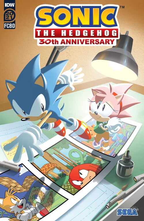 Sonic the Hedgehog 30th Anniversary Special FCBD 2021 - ITA cover