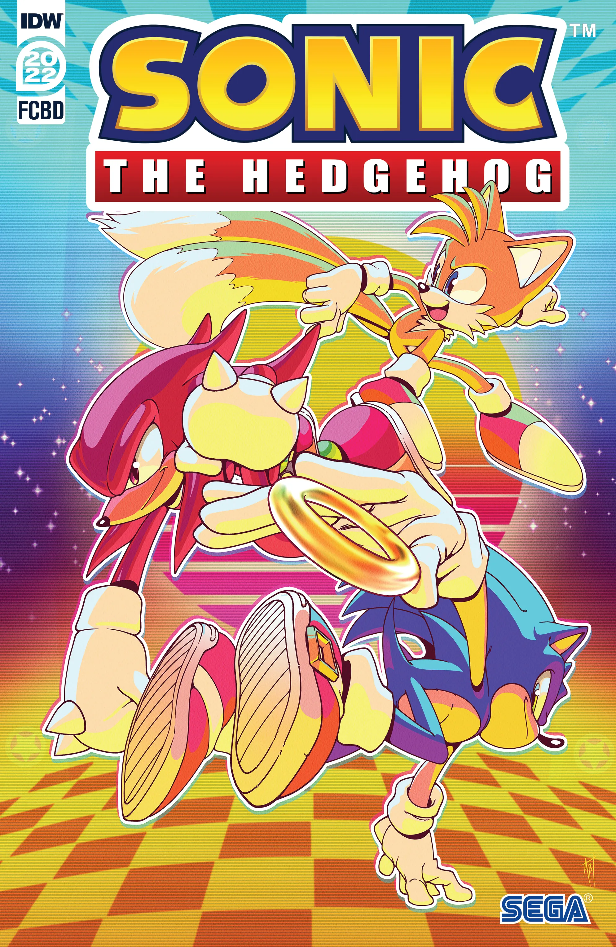 Sonic the Hedgehog (IDW) Free Comic Book Day 2022 - ITA cover