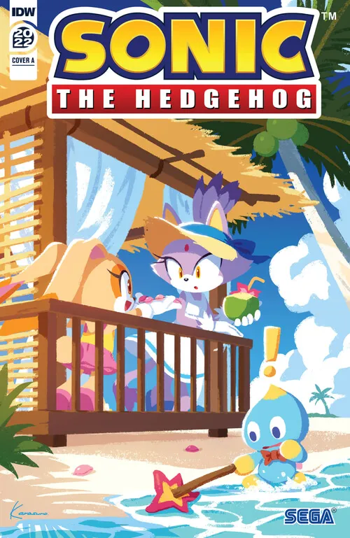 Sonic the Hedgehog (IDW) Annual 2022 - ITA cover