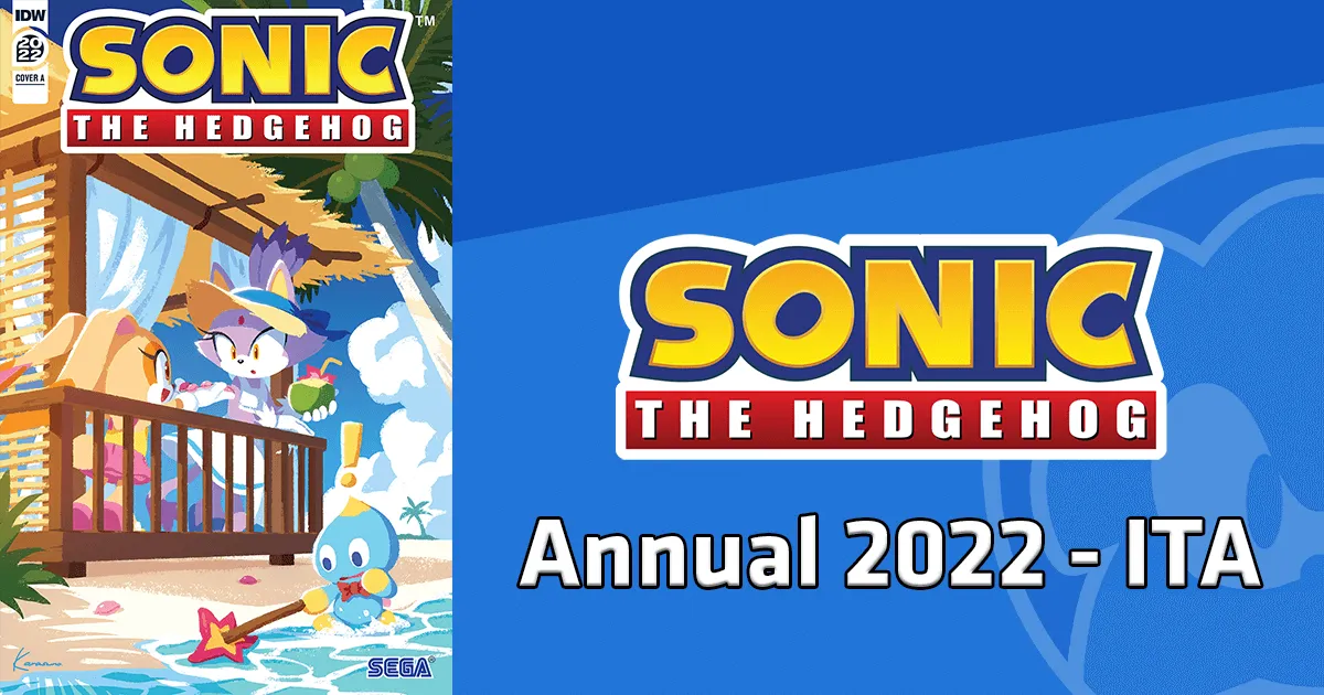 Sonic the Hedgehog (IDW) Annual 2022 - ITA
