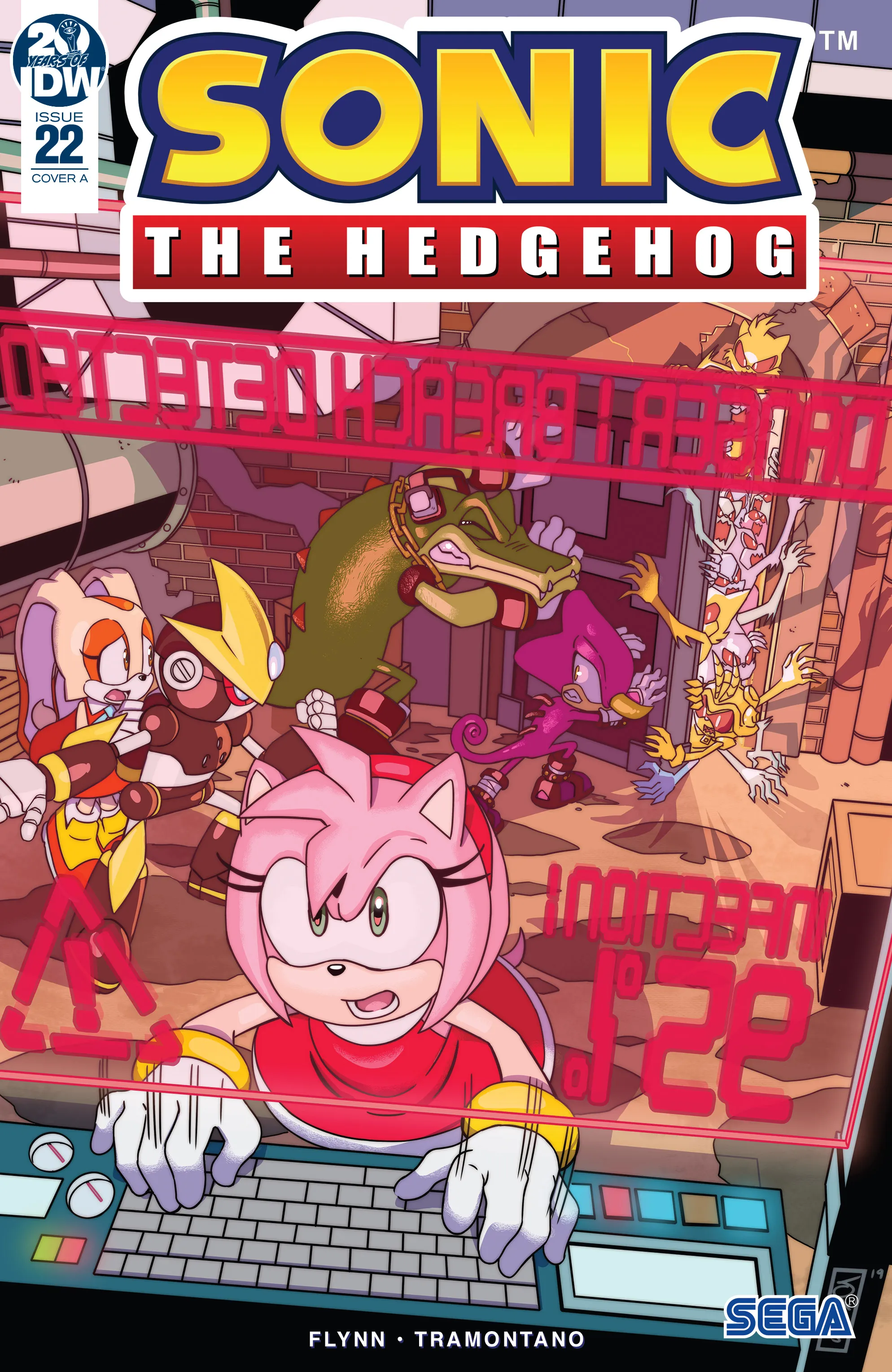 Sonic the Hedgehog (IDW) #22 - ITA cover