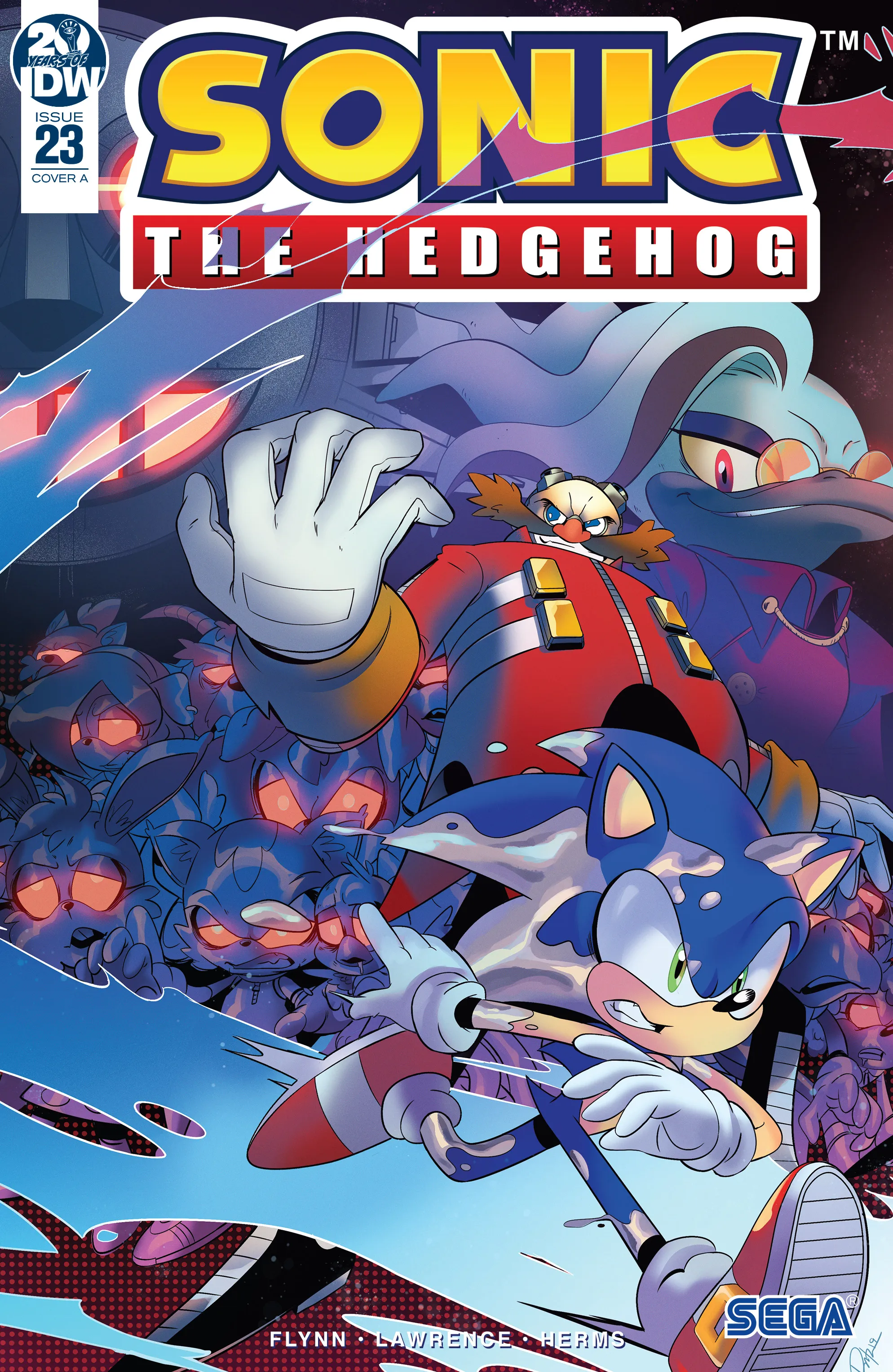 Sonic the Hedgehog (IDW) #23 - ITA cover
