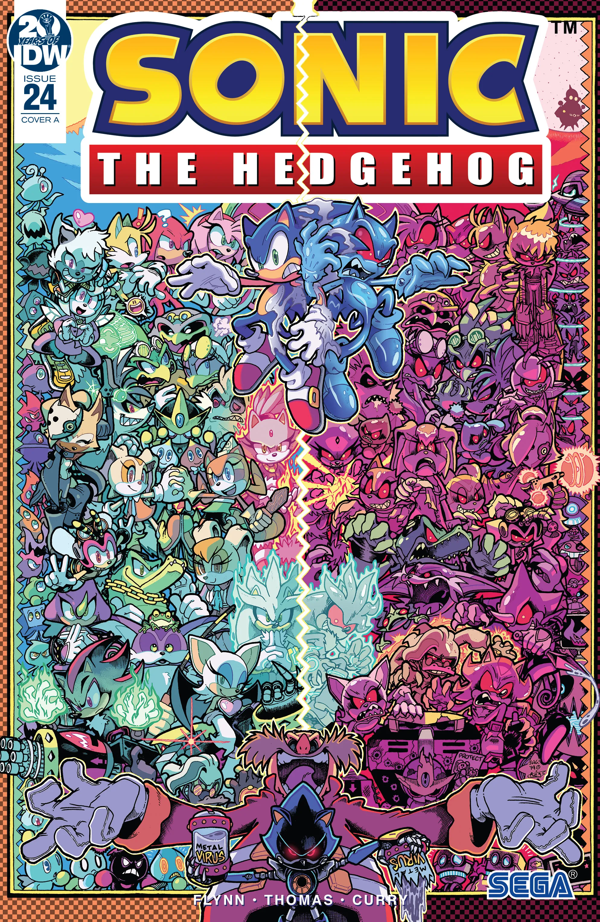 Sonic the Hedgehog (IDW) #24 - ITA cover
