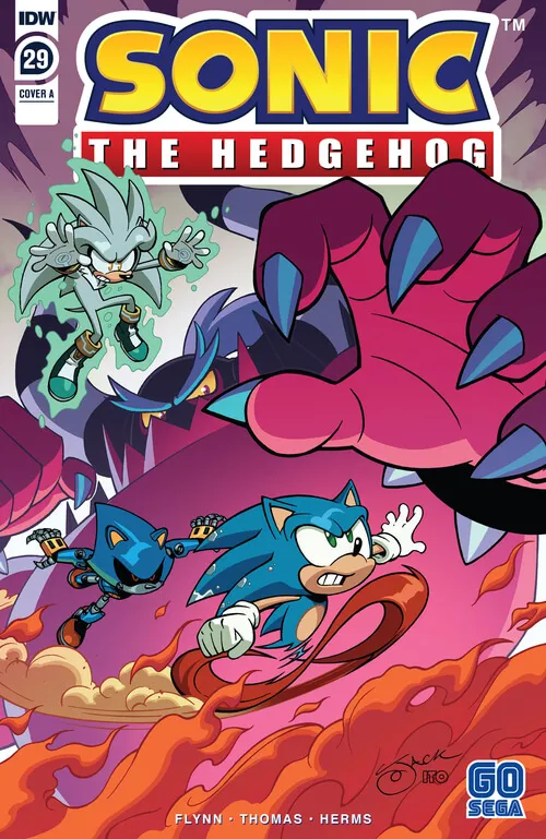 Sonic the Hedgehog (IDW) #29 - ITA cover