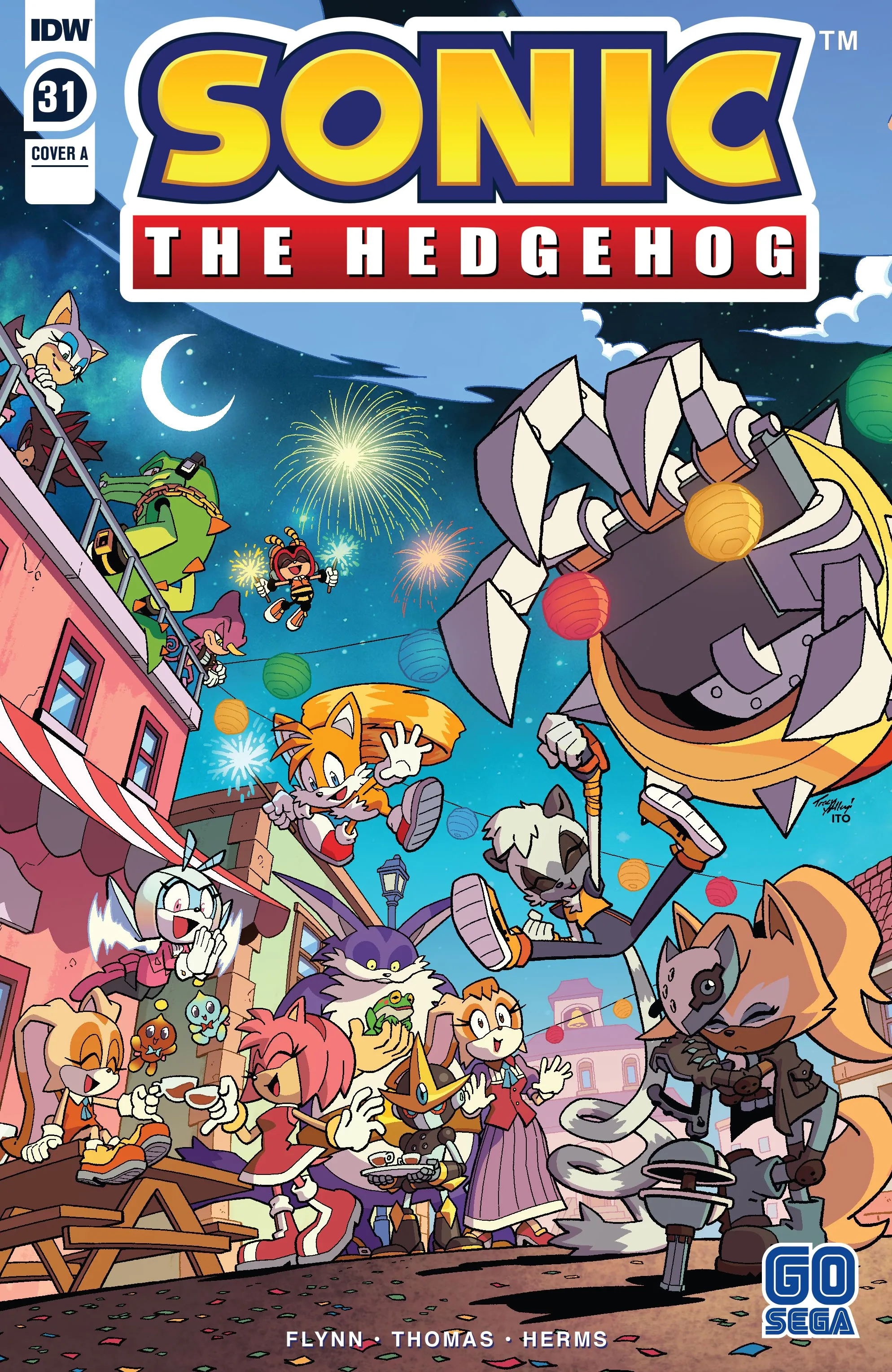 Sonic the Hedgehog (IDW) #31 - ITA cover