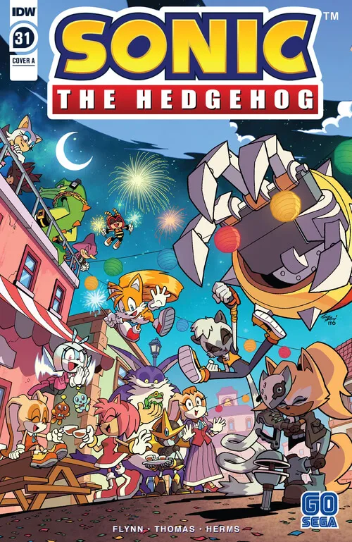 Sonic the Hedgehog (IDW) #31 - ITA cover