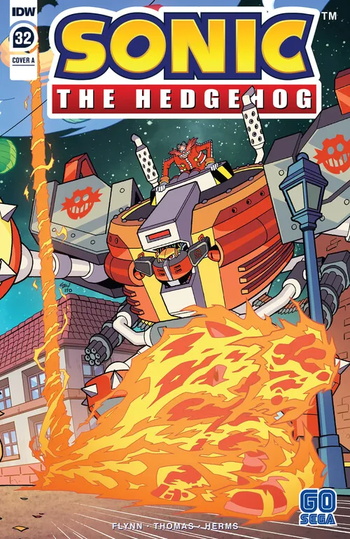 Sonic the Hedgehog (IDW) #32 - ITA cover