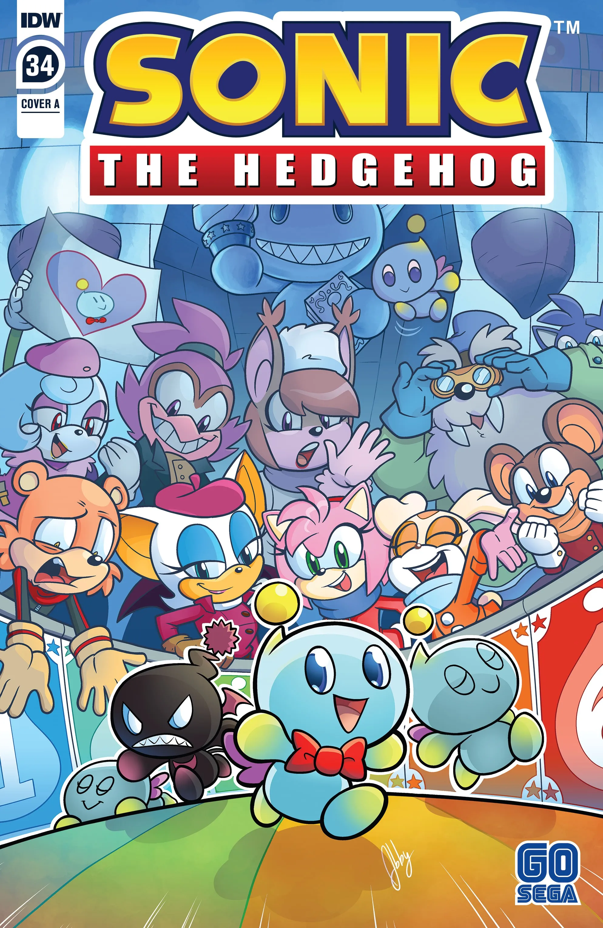 Sonic the Hedgehog (IDW) #34 - ITA cover
