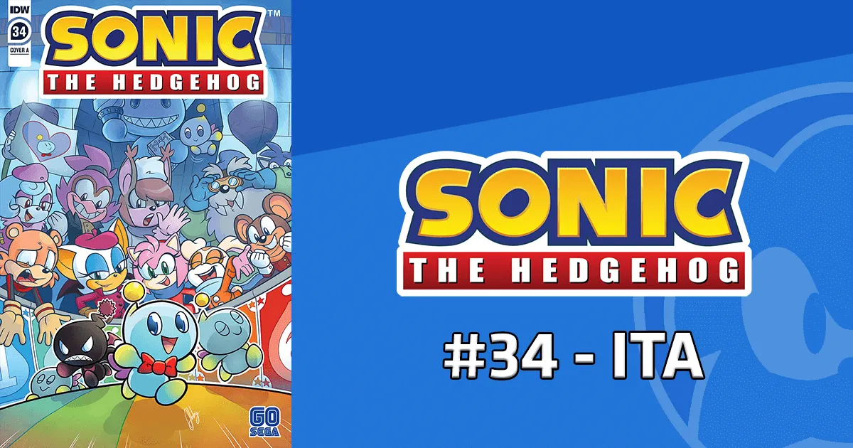 Sonic the Hedgehog (IDW) #34 - ITA