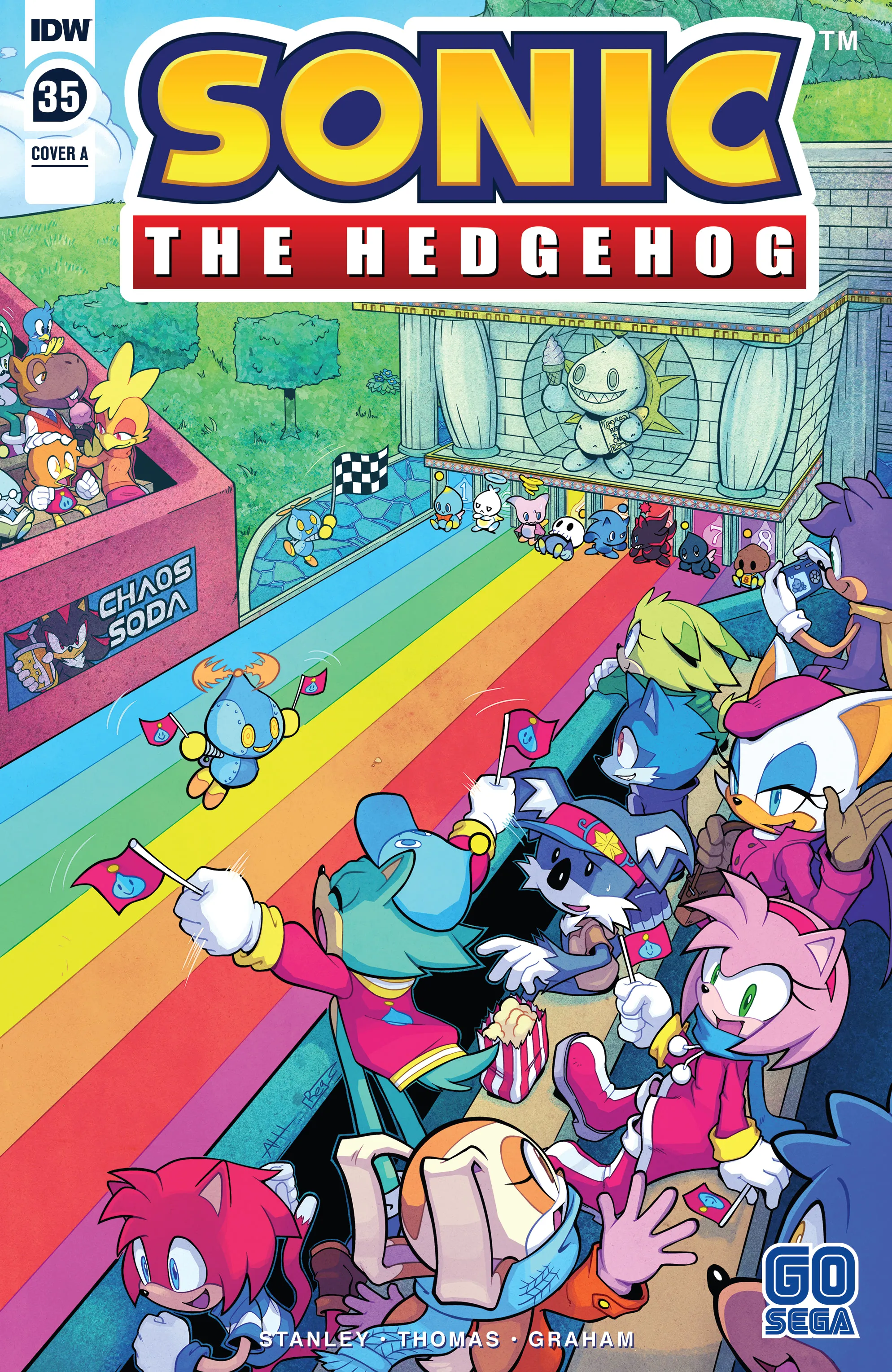 Sonic the Hedgehog (IDW) #35 - ITA cover