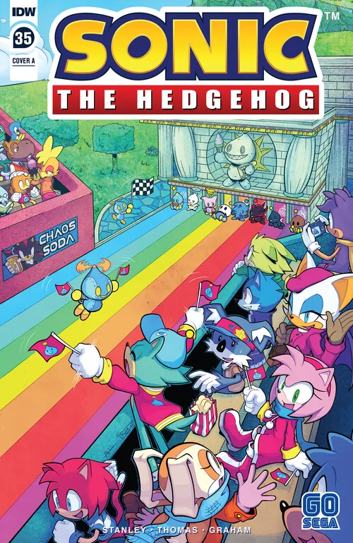 Sonic the Hedgehog (IDW) #35 - ITA cover